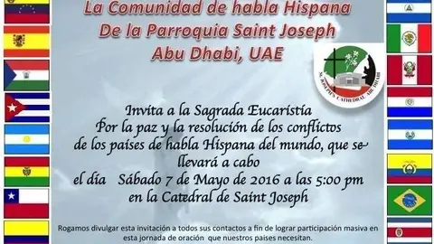 Invitación a la Eucaristía.