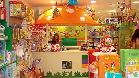 Una tienda de la empresa española Eurekakids.