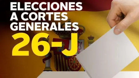 Cartel de las elecciones general de España de junio de 2016.