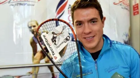 El deportista colombiano Miguel Ángel Rodríguez.