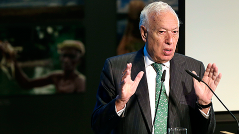 El ministro español de Asuntos Exteriores, García Margallo.