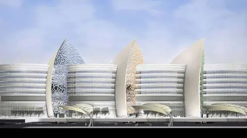 Imagen del hospital de Sidra en Doha.