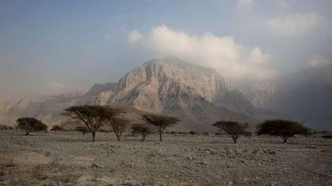 Una imagen de las montañas de Ras Al Khaimah.