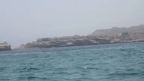 Las aguas del Mar Arábigo.