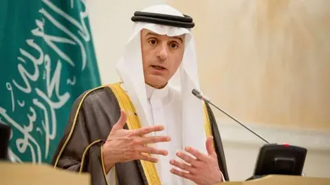 Adel al Jubair, ministro de Exteriores de Arabia Saudí.