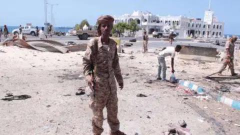 Un soldado del ejército de Yemen.