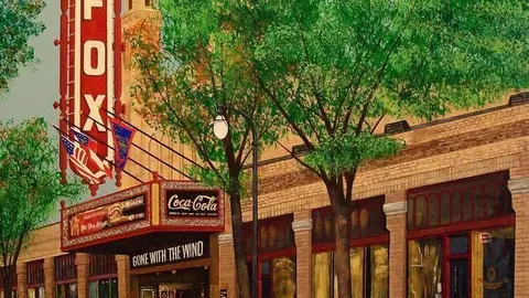 Entrada del Fox Theatre en Atlanta.