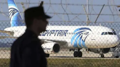Un avión de Egyptair.