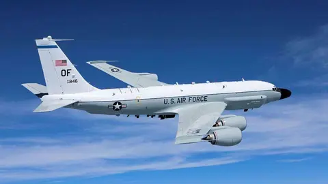 Avión de la Fuerza Aérea de Estados Unidos.