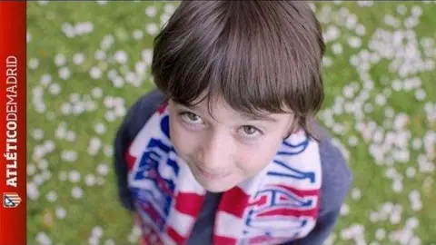 Una captura del vídeo del Atlético de Madrid con motivo de la final de la Champions.