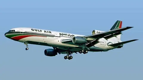 Un avión de la compañía Gulf Air.