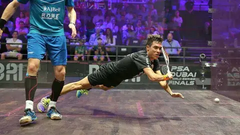 El colombiano Miguel Ángel Rodríguez en Dubai.