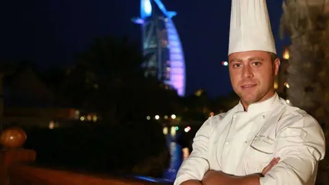 Óscar Poquet, chef del restaurante Al Hambra.