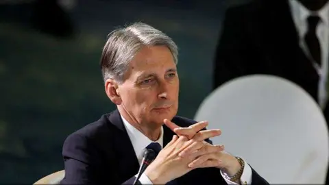 El canciller británico, Philip Hammond.