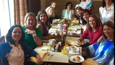 Útimo desayuno de Españolas en Qatar de la temporada 2015-2016.