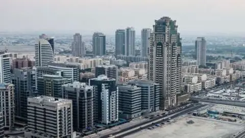 Una imagen de la zona de Tecom en Dubai.