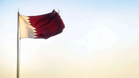 Una bandera de Qatar. (Juanedc, Flickr)