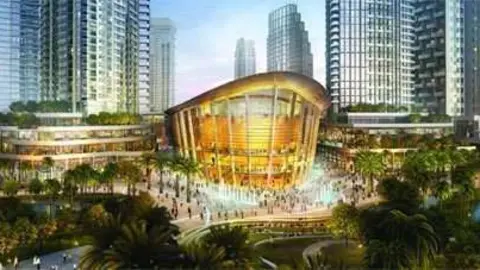 Una imagen de la Ópera de Dubai.