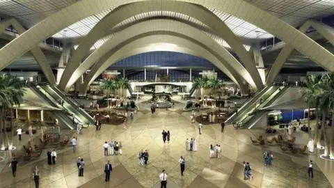 Una imagen del Aeropuerto Internacional de Abu Dhabi.