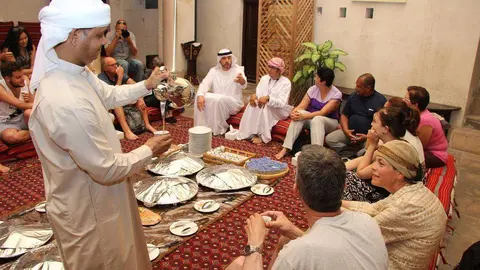 Encuentro en el Centro Cultural Sheikh Mohammed de Dubai. (EL CORREO)