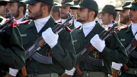 Una imagen de la Guardia Revolucionaria iraní.