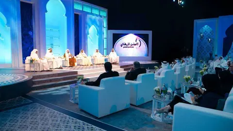 Un momento de la sesión final del Sharjah Ramadan Majlis. (Sharjah Media Centre)
