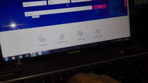 Un usuario realiza una búsqueda en el portal Compareit4me. (CBV)