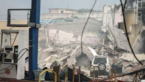 Un coche bomba ha atentado contra el hotel Nasa-Hablod en Mogadiscio, capital de Somalia.