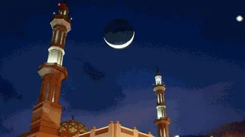 La festividad del Eid depende de la visualización de la luna. (Fuente externa)