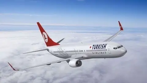 Un avión de Turkish Airlines.