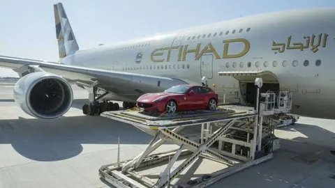 Etihad Cargo puede transportar su coche a Europa.