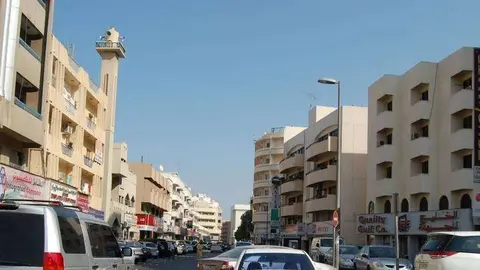 Una imagen de la zona de Al Raffa en Dubai.