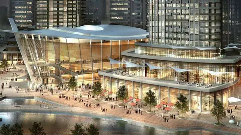 Una imagen de la Ópera de Dubai.