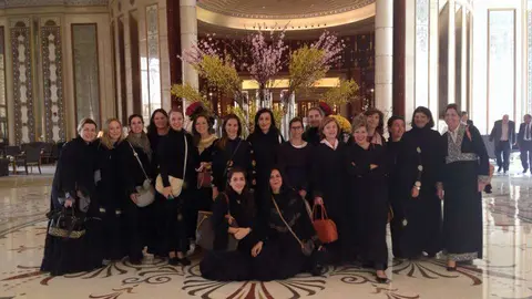 Visita y desayuno en el Hotel Ritz Carlton de Riyadh.