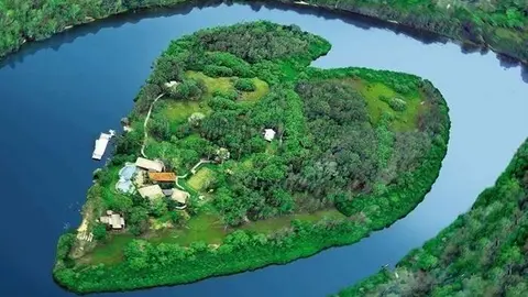 La isla de San Petersburgo de las Islas del Mundo de Dubai tendrá forma de corazón.
