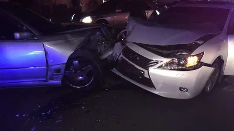 Un accidente de tráfico en Ajman.