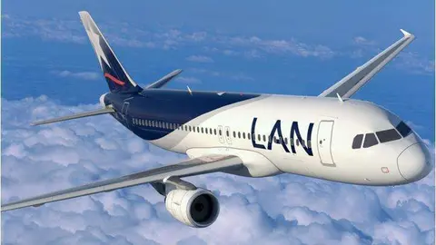 Un avión de la compañía aérea Latam. (Latam Airlines)