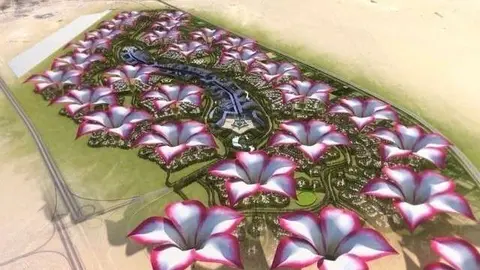Diseño del proyecto de Desert Rose City. (Ayuntamiento de Dubai)