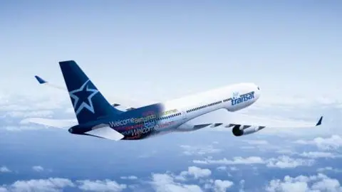 Un avión de Air Transat. (Air Transat, Facebook)