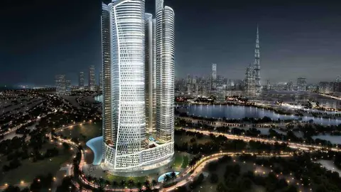 El Paramount Hotels & Resorts de Dubai está prácticamente finalizado.