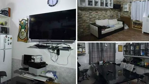 Las dependencias en la celda de lujo.