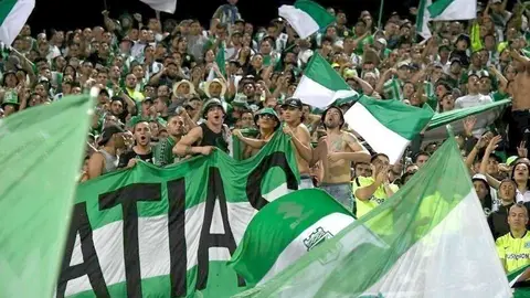 Los seguidores de Nacional han vivido unas jornadas en pleno éxtasis.