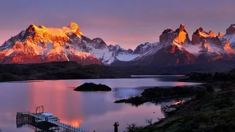 Una imagen de la Patagonia argentina.