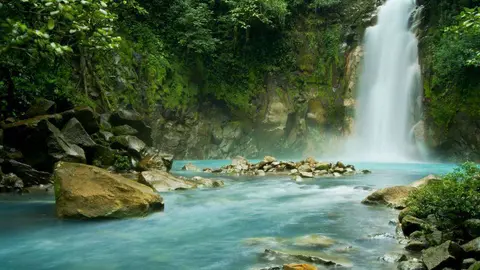 Un paisaje de Costa Rica elegido por los expatriados como el país con el mejor clima del mundo.