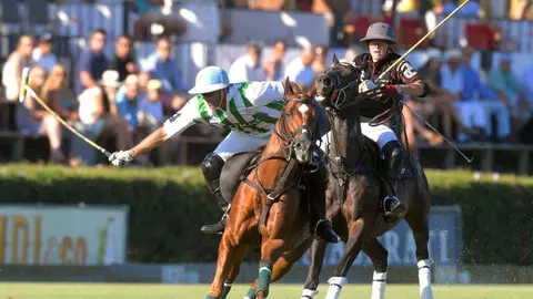 Una imagen de un encuentro del equipo de Dubai de Polo en Sotogrande.