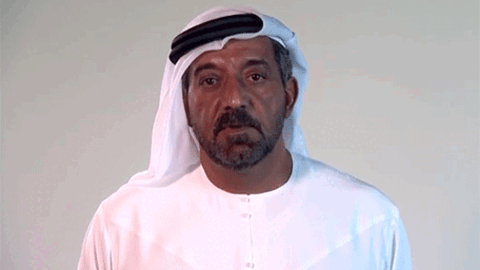 El jeque Ahmed bin Saeed Al Maktoum, presidente ejecutivo de la aerolínea Emirates, durante su intervención.