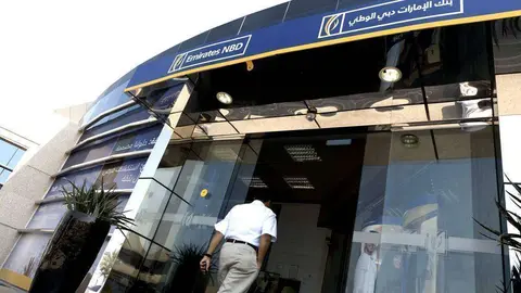 Un banco Emirates NBD a modo ilustrativo. (Fuente externa)