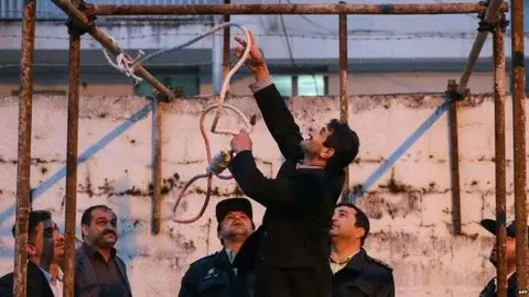 El ahorcamiento es uno de los métodos usados por la justicia iraní para cumplir las ejecuciones judiciales. (Fuente externa)