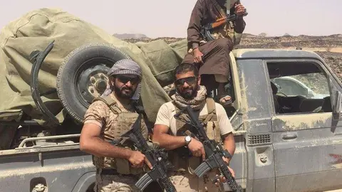 Una imagen del jeque Mansoor en Yemen en 2015.