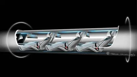 Hyperloop quiere transportar pasajeros a la velocidad del sonido.